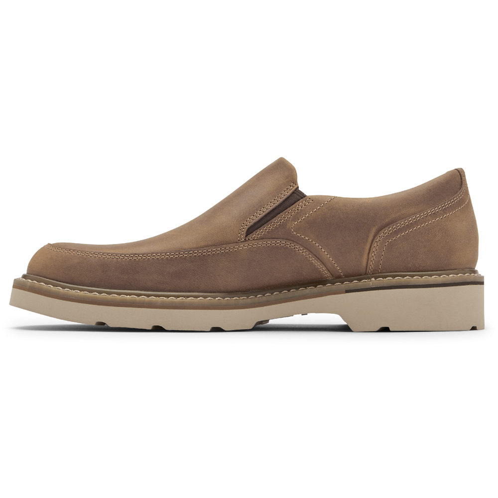 Rockport Slip-On For Mens Khaki - Charlee Waterproof - KL6021835